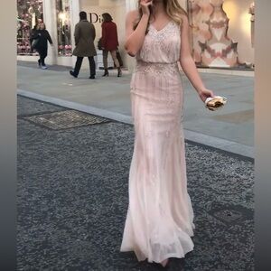 Lilac/Blush Pink Mermaid Gown